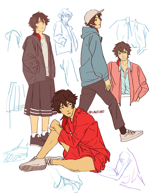 A clothing study for my sWEET BOY SUFANG