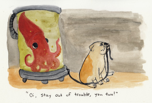 Playing around with watercolors again.