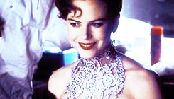 red-russian-spy:  movie trivia↳ Moulin Rouge  The necklace worn by Nicole Kidman was made of real diamonds and platinum and was the most expensive piece of jewelery ever specifically made for a film. The Stefano Canturi necklace was made with 1,308