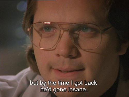 diabolikdiabolik: Garth Marenghi’s Darkplace - Episode 1: Once upon a Beginning I&rsquo;ll get a mop