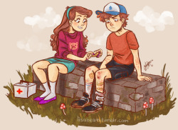 lisabeam:  dipper is always getting dirty