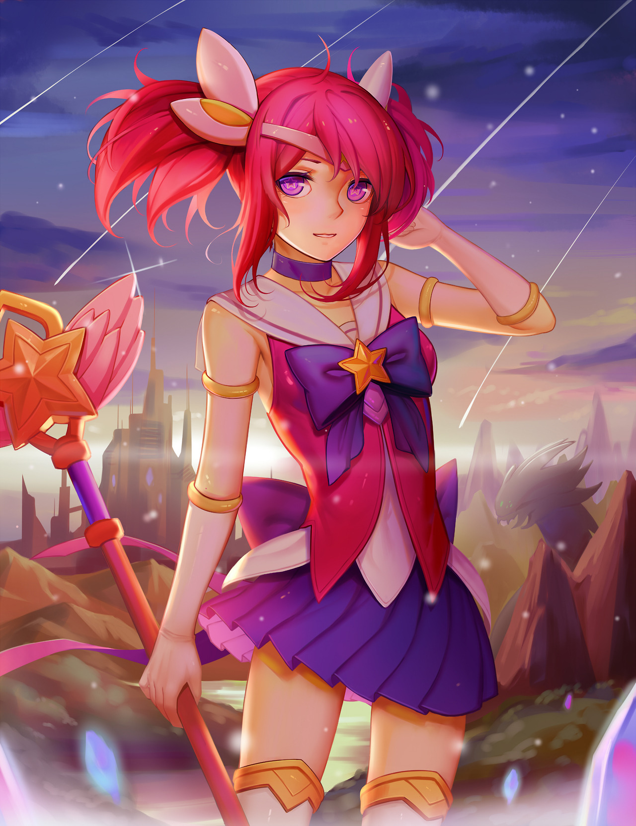 Star Guardian Ahri skin League of Legends game 27 Nov 2018Random  Anime Arts rARTs Collection of anime pictures