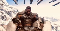 dianapforlunch:I can’t get over how fucking beautiful Winston Duke is as M’Baku ?!?!? I MEAN LOOK AT HIM ?!?! WOW !!!💓💖💘💞💝