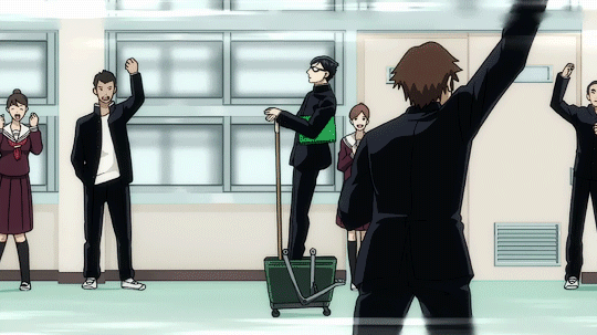 lacuna-matata:    「He’s even smooth between classes on a Segway!」 