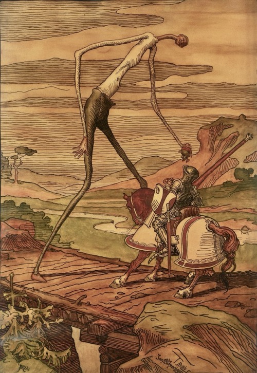 talesfromweirdland: Long, Wide and Sharpeyes.Slenderman’s great-grandfather. By Czech art