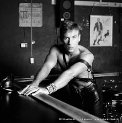 leatherarchives:  Leather boy photoset by John Krause 