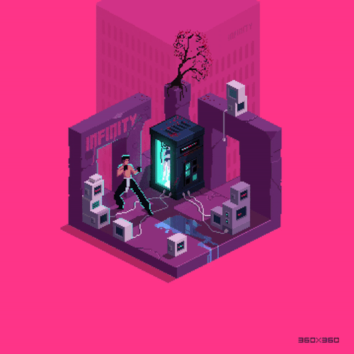 Isometric rooftop merchant environment. Making a game called Nitro KidTwitter: https://twitter.com/n