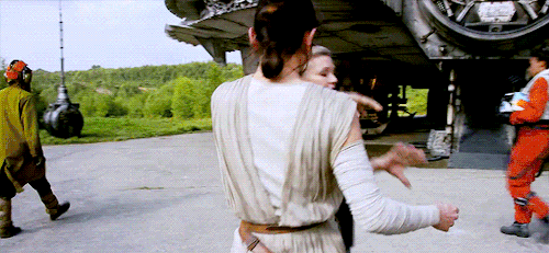 starkeddard: Ridley: People have been asking me about crushes out of the original films, and I say y