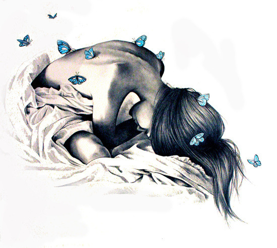 bestof-society6:   ART PRINTS BY KATEPOWELLART Bloom Butterfly Effect Bodysnatchers How