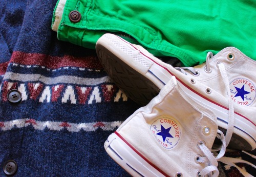 Follow @teenageboyoutfits for more!Cardigan- HollisterShorts- Abercrombie &amp; FitchShoes- Converse