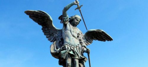 Archangel St. Michael, Vatican Gardens