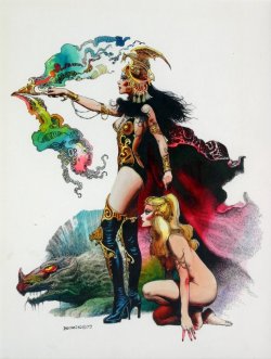 myriac:  boris vallejo   mistress and slave