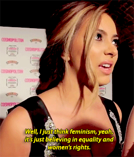 rudeloves:  What does that word [feminism] mean to you guys? 