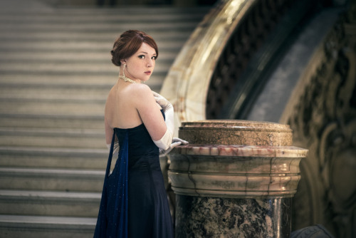 enilokin:  Grand Duchess Anastasia of RussiaCosplay done by me (Enilokin Cosplay)Photoghraphy by SilasI love these pictures beyond belief! I still can’t get over the fact that I was allowed to have this photoshoot inside the actual Opera in Paris!