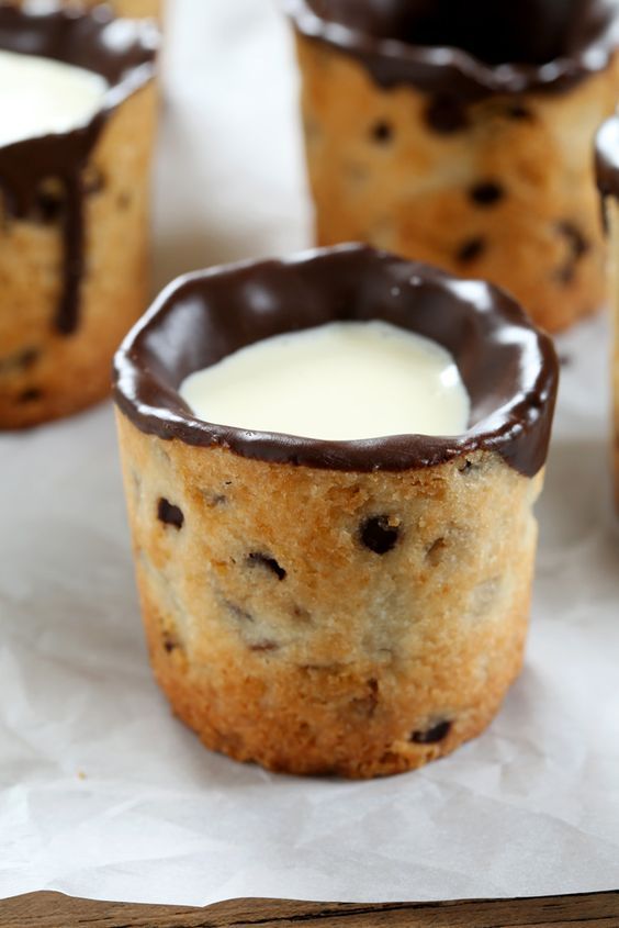 intensefoodcravings: Gluten Free Milk and Cookie Shots | Gluten Free on a Shoestring