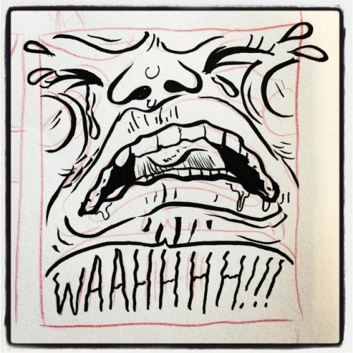 Inked this bad boy today. #drawing #drawings #sketchbook #illustration #comics #zombustudiodrawing20