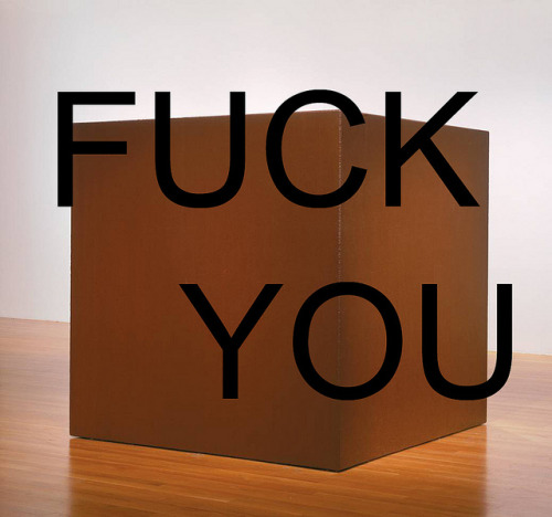 fatalwetdream: IF MINIMAL ART PIECES COULD TALK by JAHPEACEFUL666 on Flickr.