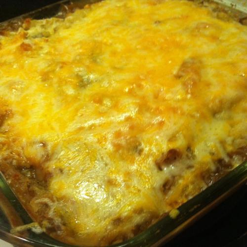 #shepherd’s pie from my meatloaf and mashed potatoes from scratch. Oh and a fuck ton of cheese