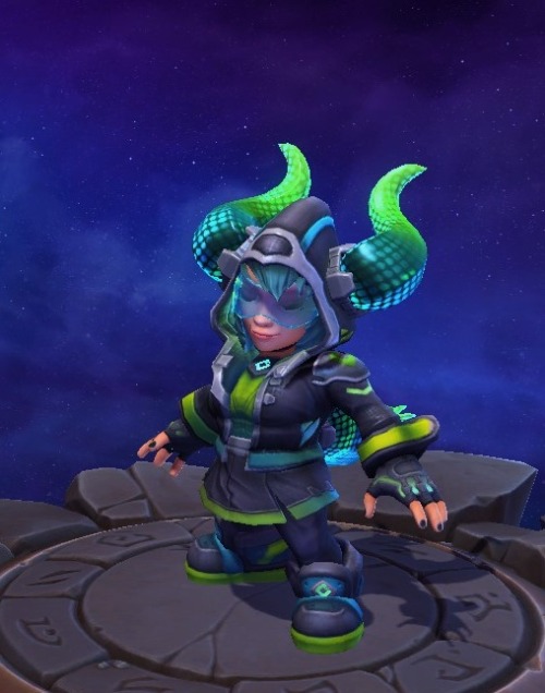 i finally got new chromie legendary skin!!!!!!!! yesssssssssssssss!!!