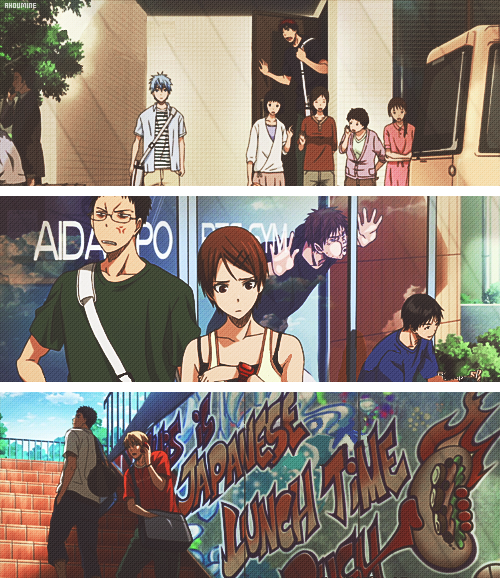 ryouzen-deactivated20150516:  Kuroko no Basket ending sequence ↳ ep. 14 → 24 