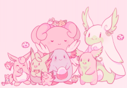 raidraws:  so much pink ♥ 