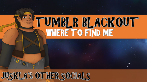 As you all know, I am partaking in the Tumblr Blackout, but that doesn’t mean I won’t be