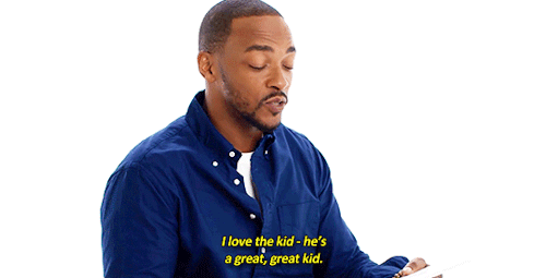 whatadaytoexplode:    Anthony Mackie Answers the Web’s Most Searched Questions | WIRED - [does anthony mackie like tom holland]