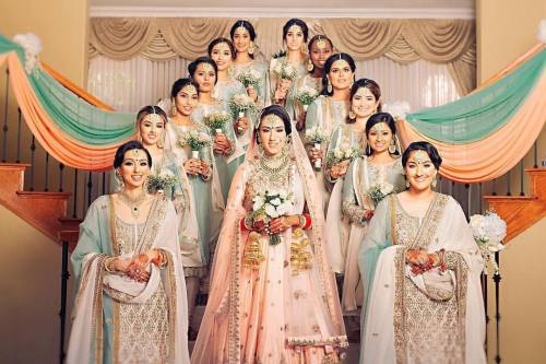 One of my favourite photographs from 2016 is this one of a bride and her bridesmaids taken by @amrit