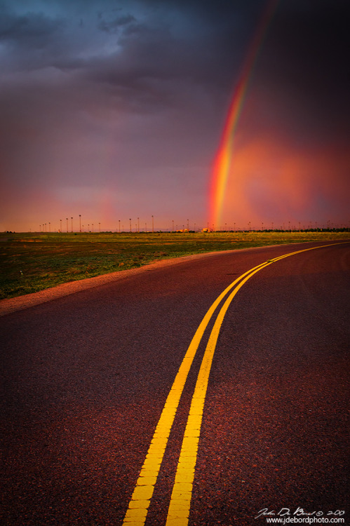 unwrittennature:  Roads And Rainbowsby `kkart   