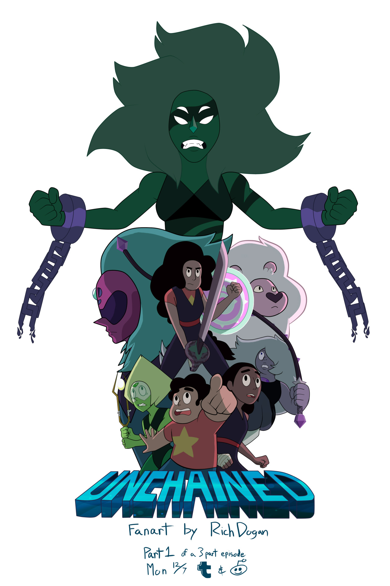 richdogan:  A fan-made promo poster I drew because hiatus is killing me!! I absolutely
