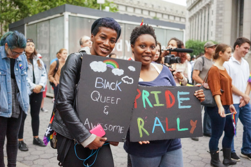 activistnyc:NYC Pride Rally at Foley Square. 