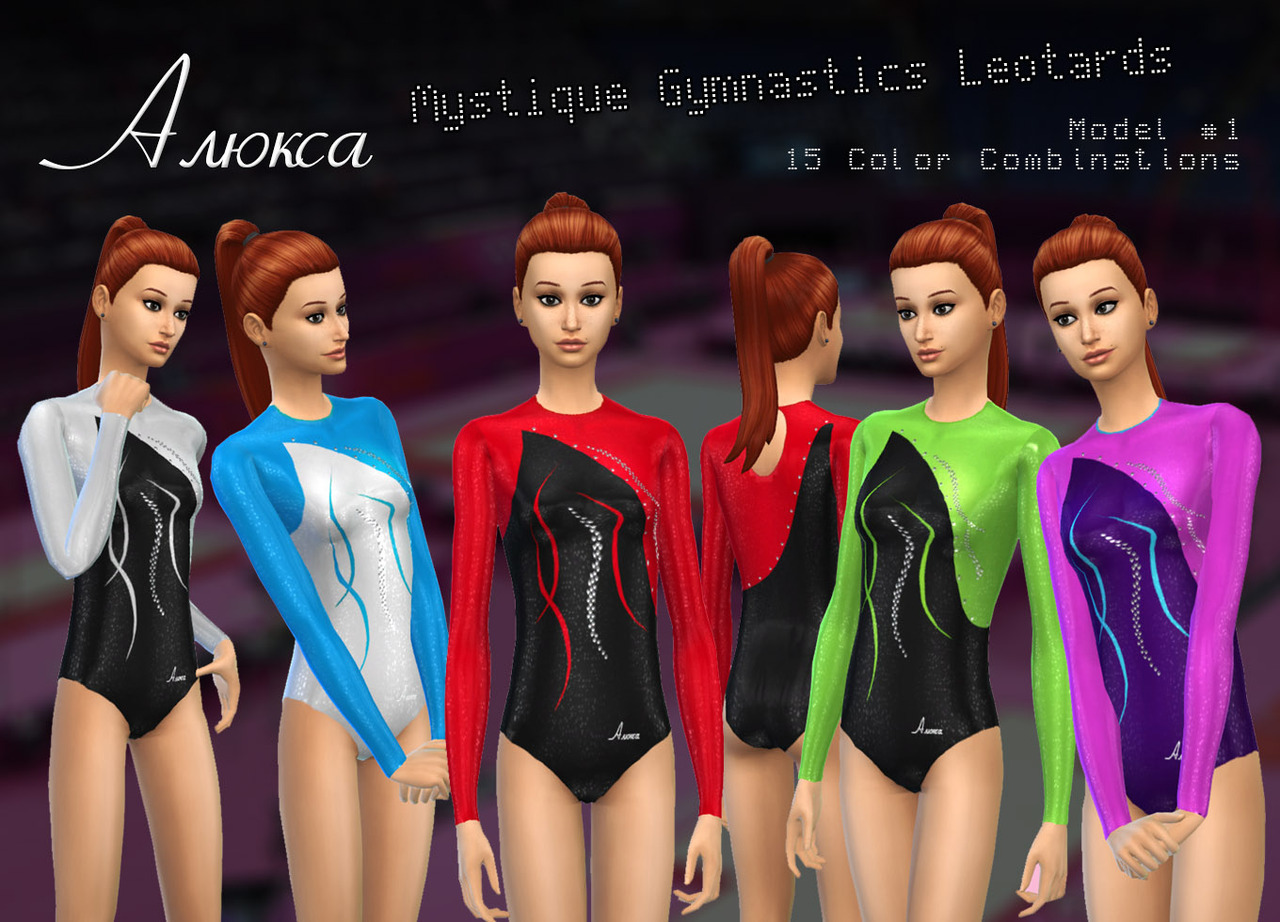 Alyouksa Mystique Gymnastics Leotards Model 115 Color Combinations.
Lots of shiny Swarovski Crystals!
DownloadCredit : Poses by @flowerchamber