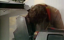 nostalgia-tblr:#this is dr whos first on screen kiss OH MY GOD IT IS AS WELL ISNT IT