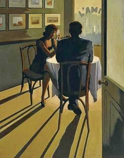 fravery:Jacqueline Osborn. British. Table in the Corner.