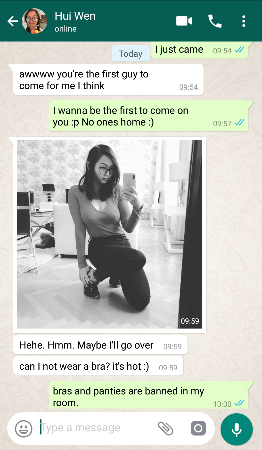 sg-sext-erotica:  Stress from exams turns Hui Wen, nerdy and studious 18 year old
