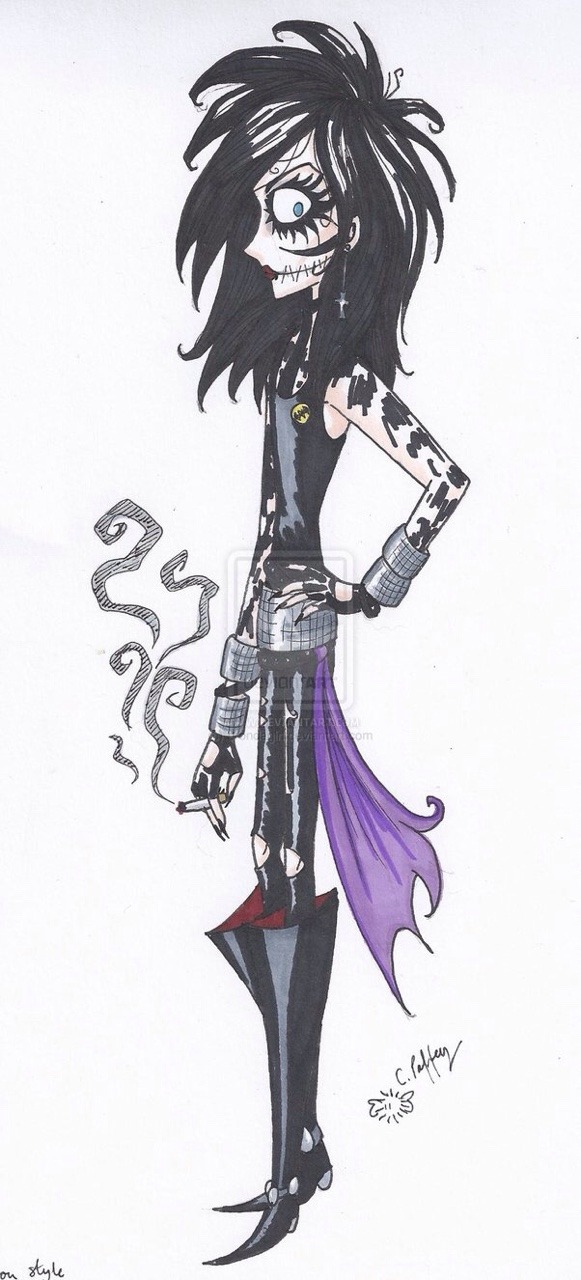 khaleesi-danieen-greyjoy:  Black Veil Brides in the style of Tim Burton.  I absolutely