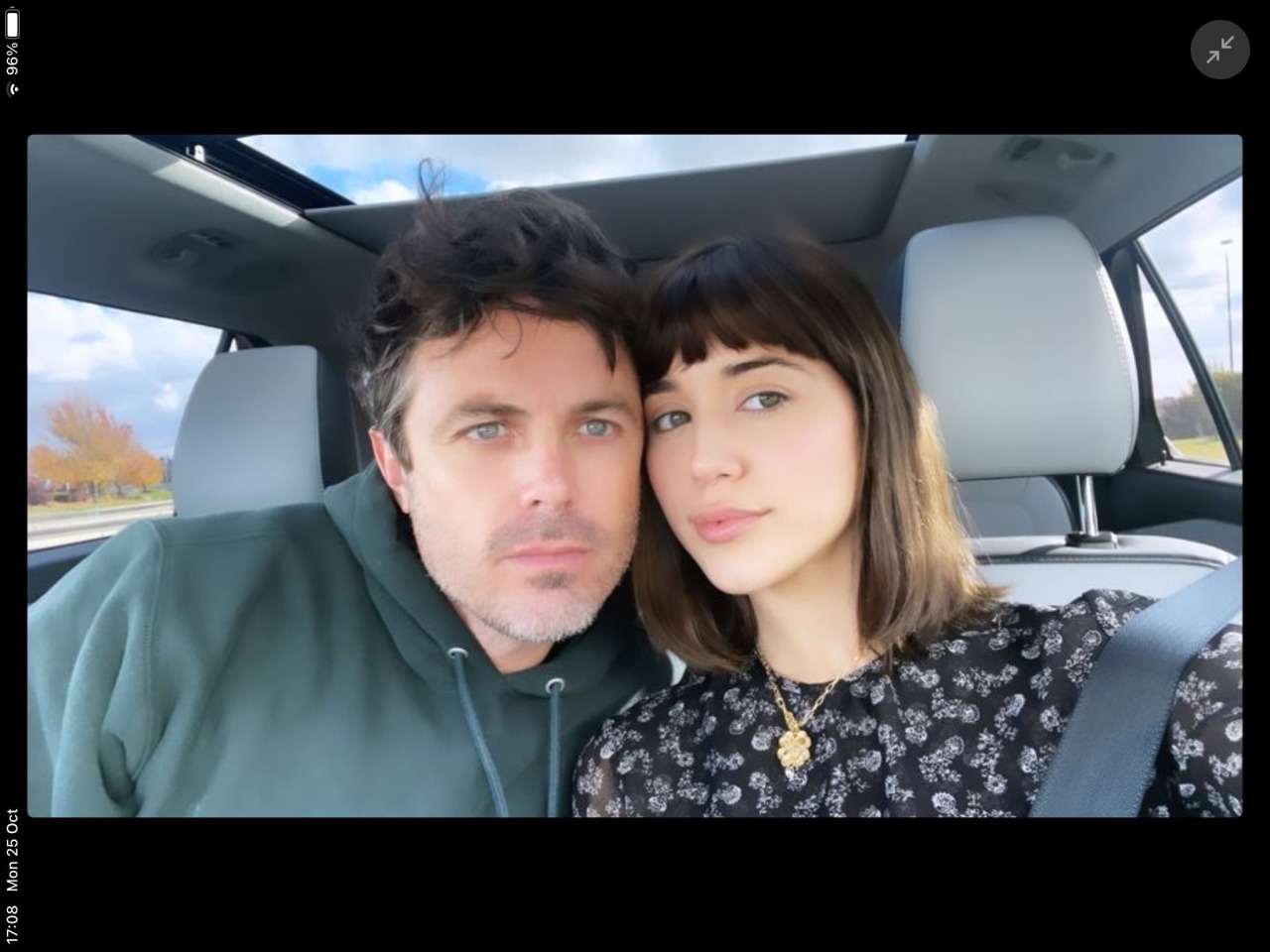 Just Jared on Instagram: Casey Affleck and Caylee Cowan step onto