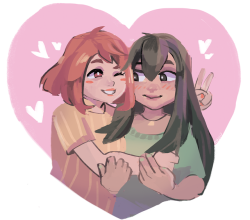 nhuuy: a DAY late to @tsuchakoweek but!!! i love my them….. EDIT: here’s a link to the speed paint video of this pic!! 