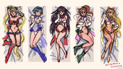 Sex Concept sketches! Planning out my line up pictures