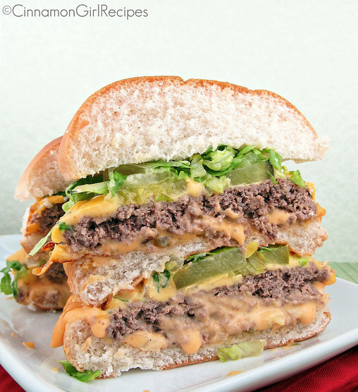 foodfuckery:  Homemade Healthier Big Macs Recipe 