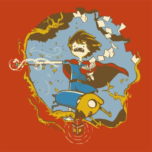 pixalry:  Adventure TIme Pop Culture Mashups - Created by Creative Outpouring You can find all of these designs for sale at the artist’s RedBubble Shop. You can also follow on Tumblr and Facebook. 
