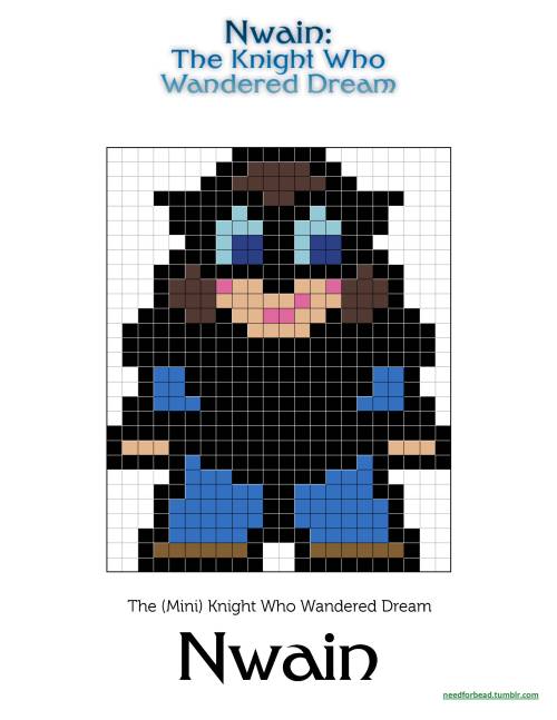 Nwain:  NwainNwain is an animated web comic created by Terrana Cliff.More Nwain perler bead des