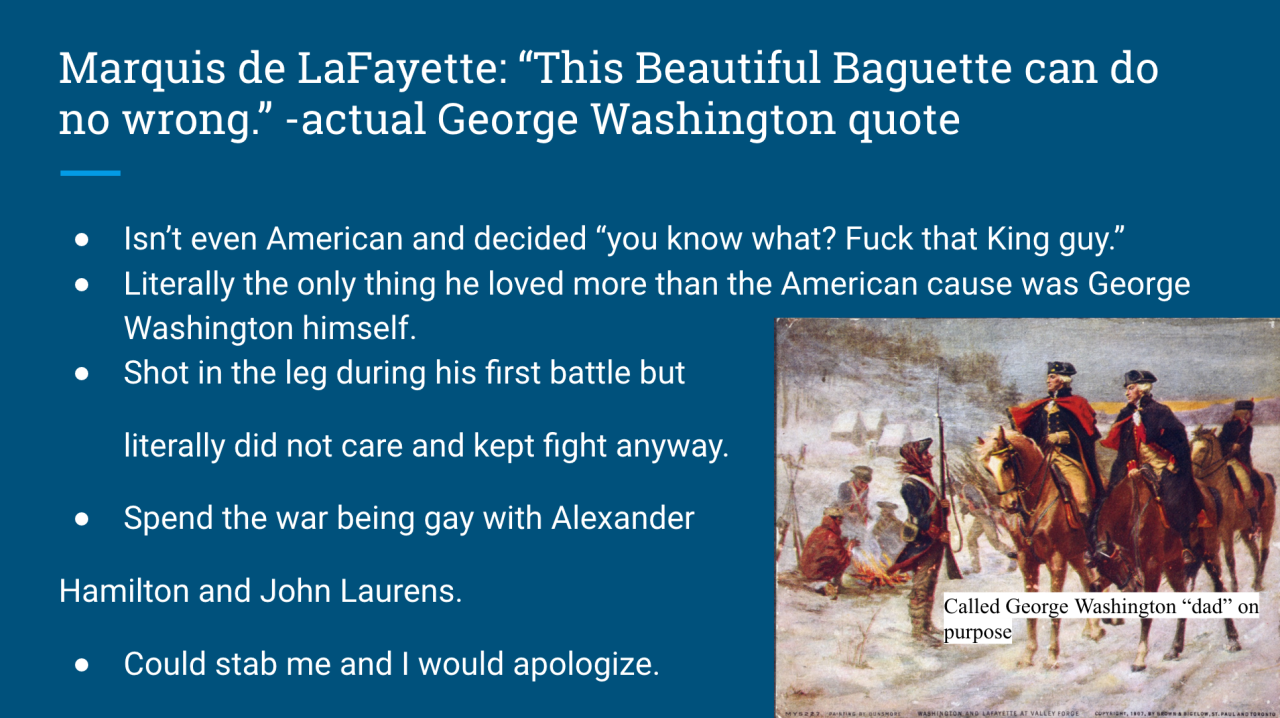 e-pluribusunum: Since my Historical Shitpost powerpoints always seem to make people