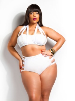 curvynation:  bigbeautifulblackgirls:  Swimsuit season is coming are you ready ?  Shop Monif C. Plus Sizes http://monifc.com/  ?   CANT WAIT TILL SUMMER