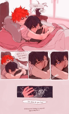 kkumri: happy birthday @craziiwolf  ♡♡ cass’ blind!kageyama au!