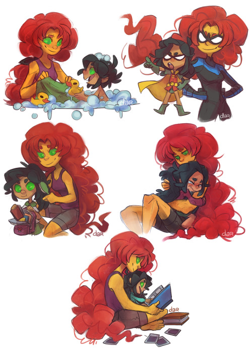 dar-draws:Kory/Mar’i mom and daughter week won my poll on twitter and each choice has its own conseq