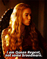 sansalayned-deactivated20141117:  Cersei Lannister ± badass (requested by anonymous.) 