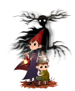 yufei:  I saw “Over the garden wall” yesterday, and I love it! I love this kind of stories! 