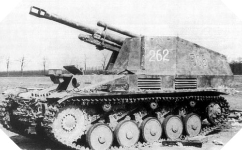 enrique262:More weird German vehicle names, self-propelled guns edition:Sd.Kfz. 138/1 Grille - Crick