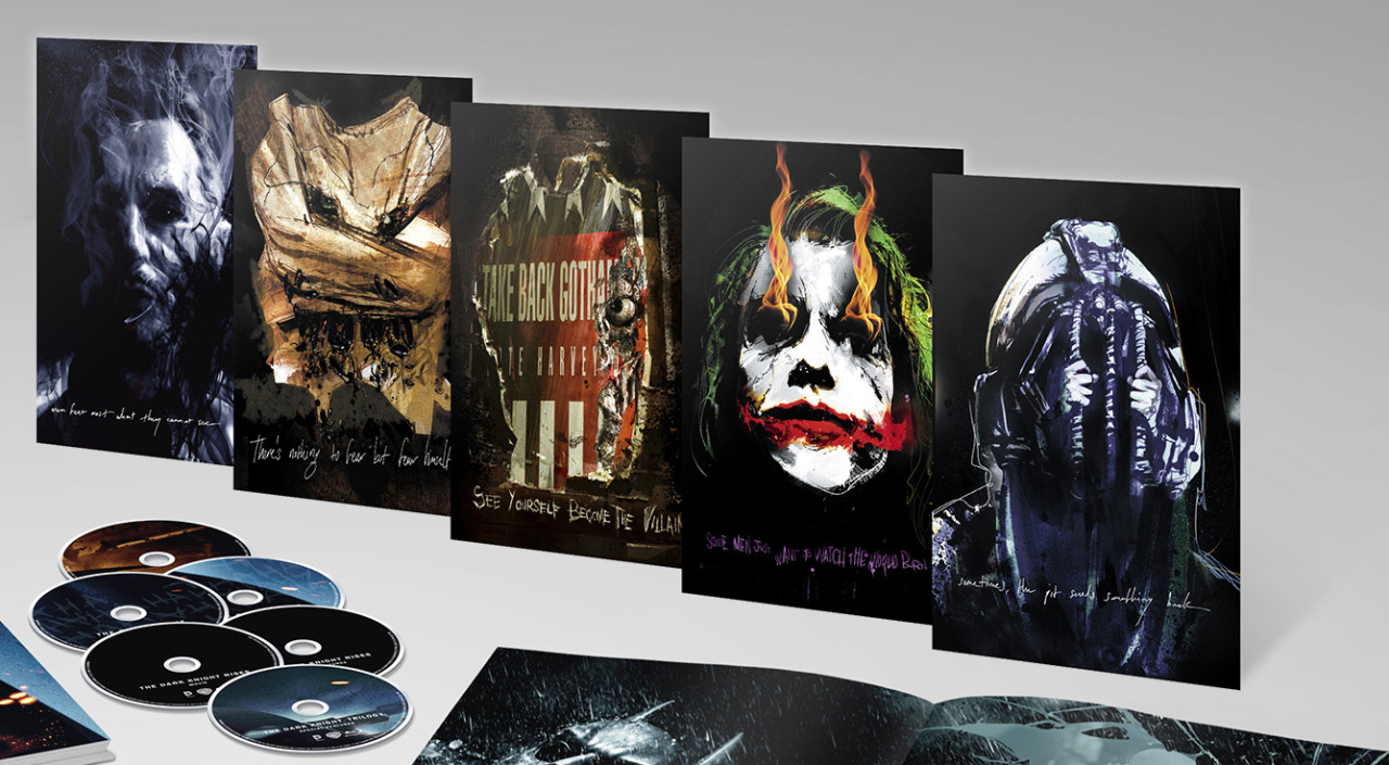 The Dark Knight Trilogy Ultimate Collectors Edition Blu-ray set.  Kíváncsi vagyok